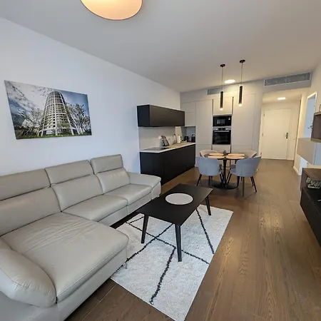 Apartmán Skau Sky Park Amber By Zaha Hadid Free Parking,panoramic View Bratislava