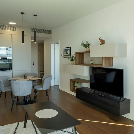 Apartmán Skau Sky Park Amber By Zaha Hadid Free Parking,panoramic View *