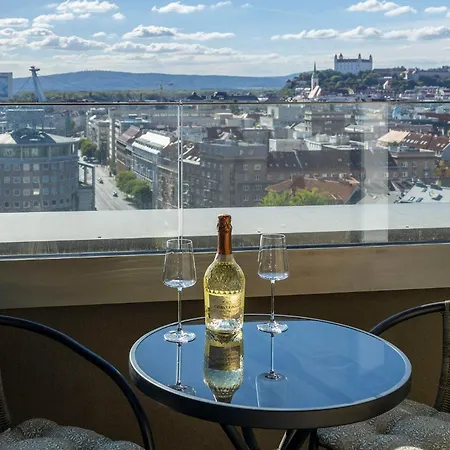 Skau Sky Park Amber By Zaha Hadid Free Parking,panoramic View * Bratislava